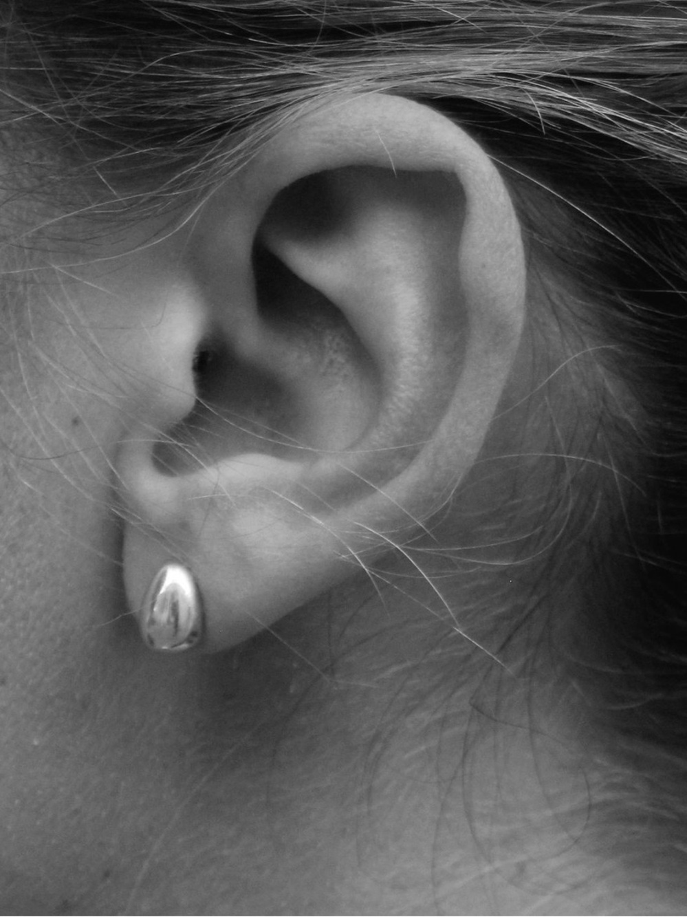 Sophie Buhai | Tiny Egg Stud Earrings — Sterling Silver